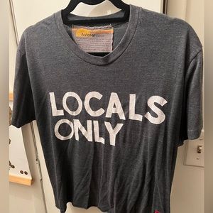 Aviator Nation Locals Only TShirt Large